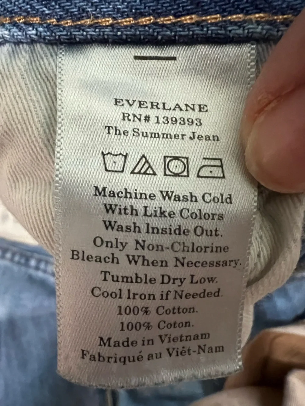 Everlane‎ The Summer Jean Denim Shorts